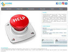 Tablet Screenshot of karoorganizasyon.com